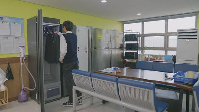 공주생명과학고 기숙사.