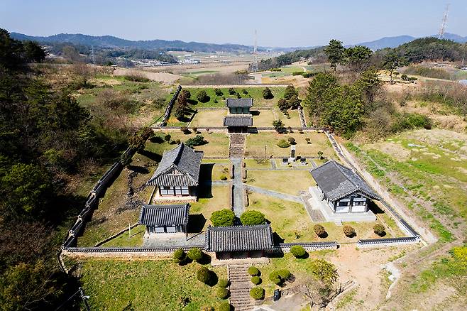 자산서원 전경(전남 함평군 엄다면)