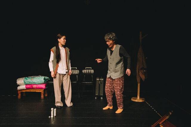 연극 '솜' 연습 장면. 극단 골목 제공