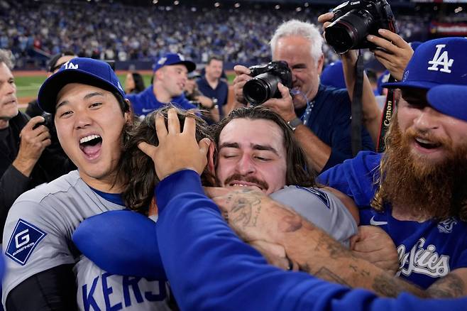 초호화 군단 LA 다저스가 또 보강을 노린다. AP연합뉴스