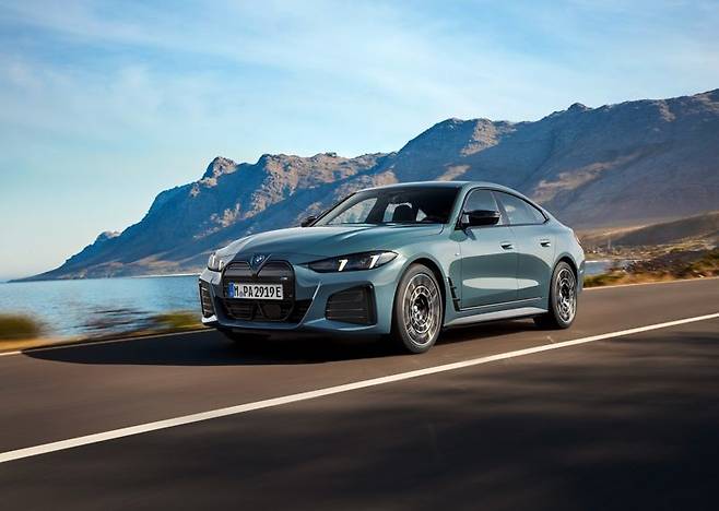 BMW의 뉴 i4 M50 xDrive.BMW코리아 제공