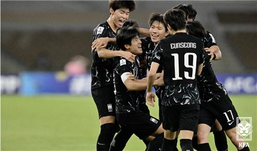 한국 남자 17세 이하(U-17) 축구 대표팀. 사진[연합뉴스]