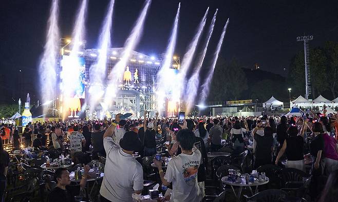 지난 7월 열린 치맥페스티벌 행사 모습. 대구시 제공