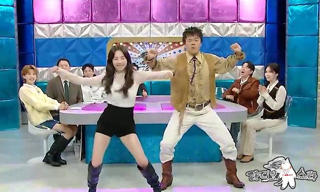 원더걸스 출신 안소희의 5일 MBC 예능 ‘라디오스타’ 출연 한 장면. 사진 MBC