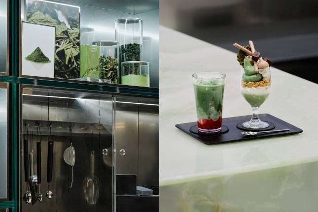 신세계백화점 강남점 내 오설록 '말차 스테이션'./사진=아모레퍼시픽 제공