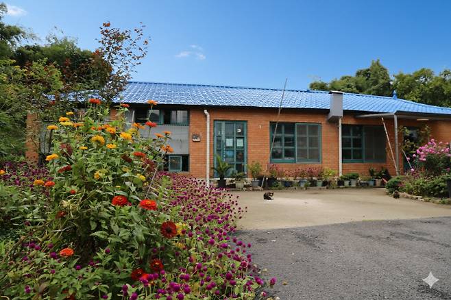 마을 주민이 꾸민 손바닥정원