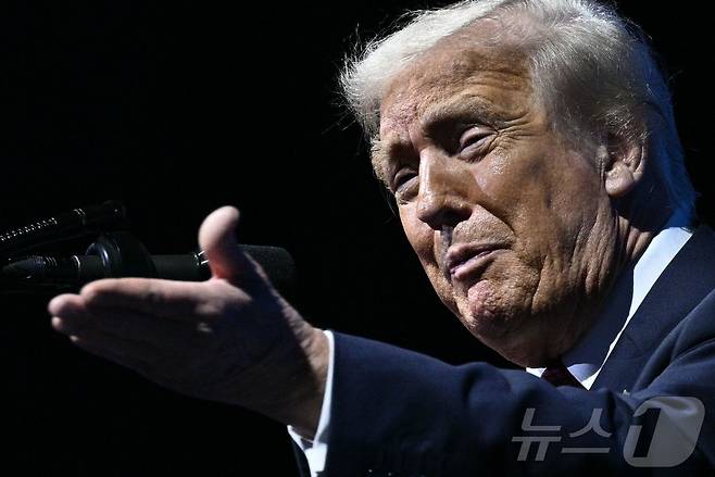 도널드 트럼프 미국 대통령. ⓒ AFP=뉴스1 ⓒ News1 류정민 특파원