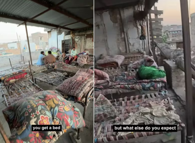 파키스탄의 '1박 350원' 호텔이 화제를 모으고 있다. 데이비드 심슨 SNS 캡처