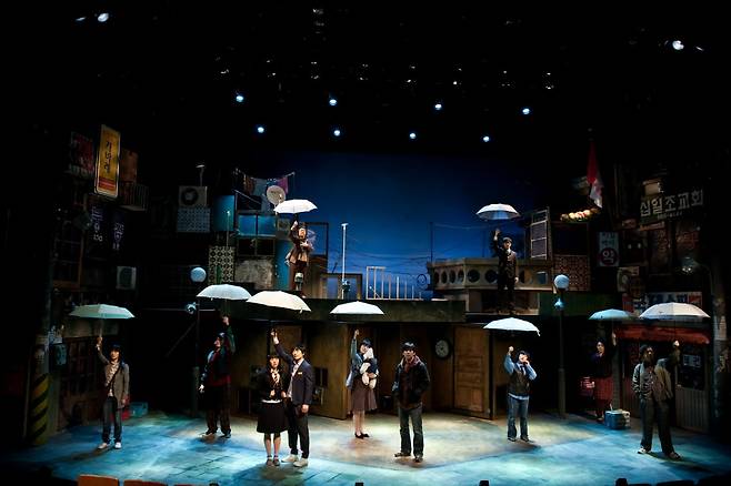 두산아트센터 연강홀에서 진행됐던 2009년 '빨래' 5차 공연 /사진=씨에이치수박 제공