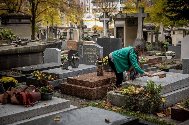 파리 몽마르트르 공동묘지. /사진=AFP