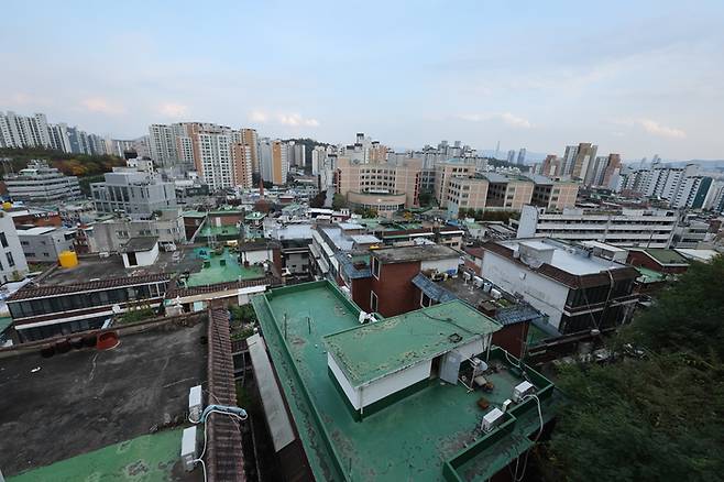 서울 성동구의 한 재개발 구역. 사진과 기사는 관련 없음. [김재훈 기자]