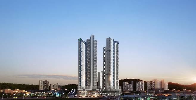 울산 호수공원 에일린의 뜰 투시도. 피알페퍼