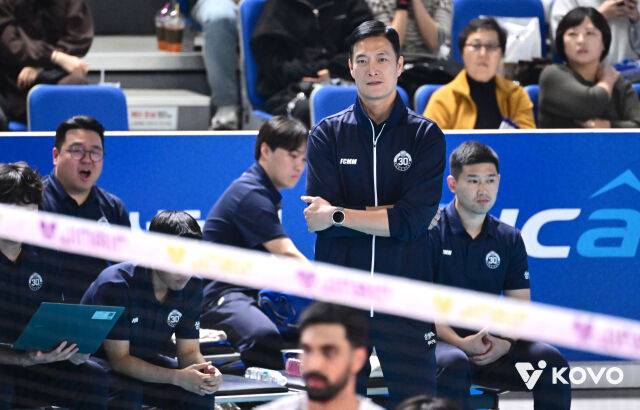 삼성화재 김상우 감독./KOVO