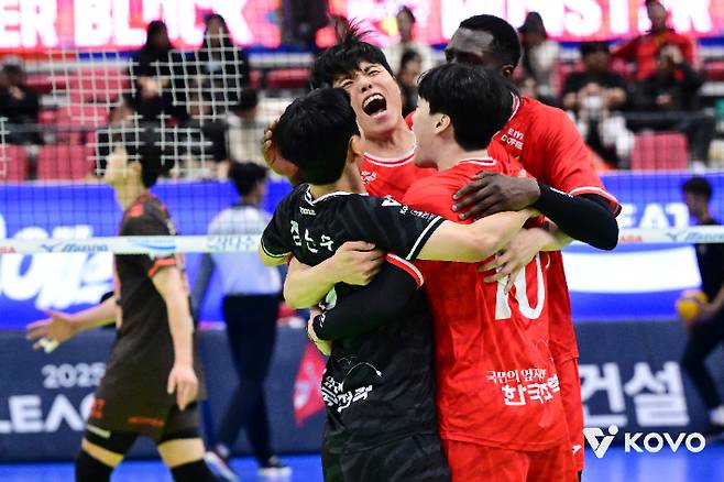 한국전력 2연승. 한국배구연맹