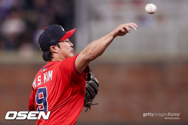 [사진] 김하성. ⓒGettyimages(무단전재 및 재배포 금지)