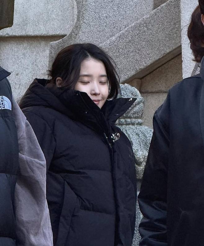 아이유 SNS 캡처.