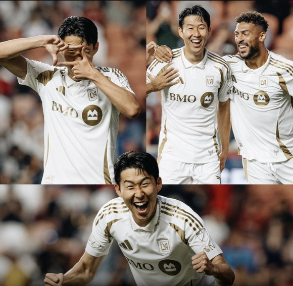 손흥민과 드니 부앙가. 마르카 멕시코 공식 SNS 캡처