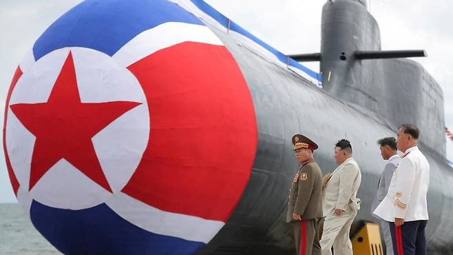 북한 조선중앙통신은 2023년 9월 8일 김정은 국무위원장이 새로운 핵전략잠수함 진수식에 참석했다고 보도했다