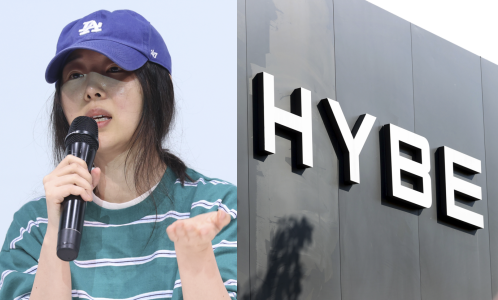 어도어 민희진 전 대표(왼쪽), 하이브.사진=서병수 기자, 연합뉴스