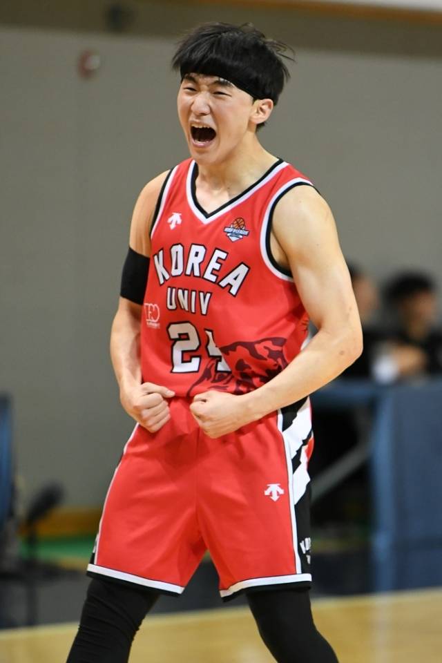 ‘대학생 국가대표’ 문유현의 재능은 안양으로 가게 될까. 사진=대학농구연맹 제공