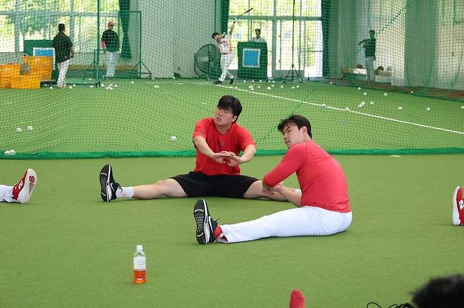 ▲ 김세일은 좌완으로 150km 이상을 던질 수 있는 강력한 구위를 자랑하는 선수지만, 이번 마무리캠프 때 그 잠재력을 1군 코칭스태프에 각인시키지 못했다 ⓒKIA타이거즈