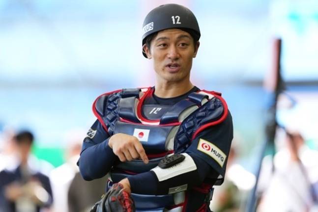 사카모토 세이시로. /사진=일본 야구 국가대표팀 공식 홈페이지