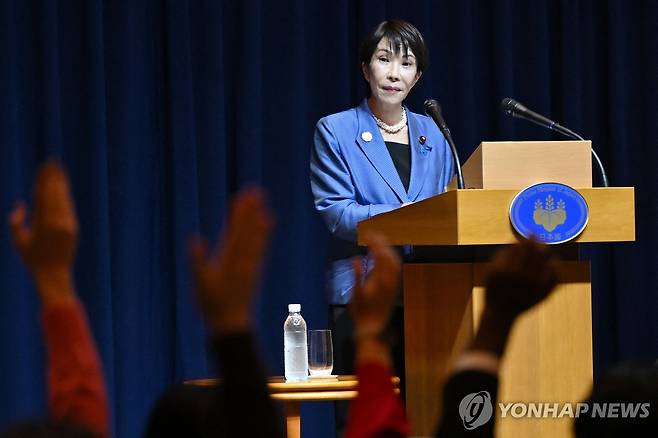 다카이치 사나에 일본 총리 [AFP 연합뉴스 자료사진. 재판매 및 DB 금지]
