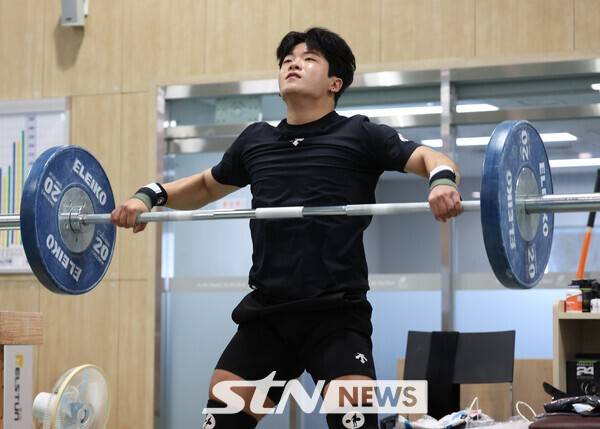 훈련에 매진 중인 박주효의 모습. /사진=뉴시스