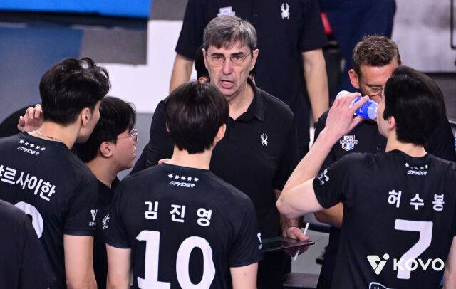 현대캐피탈 필립 블랑 감독./KOVO