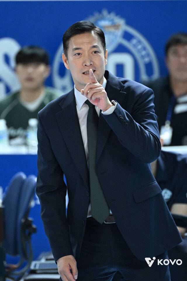 김상우 삼성화재 감독/KOVO