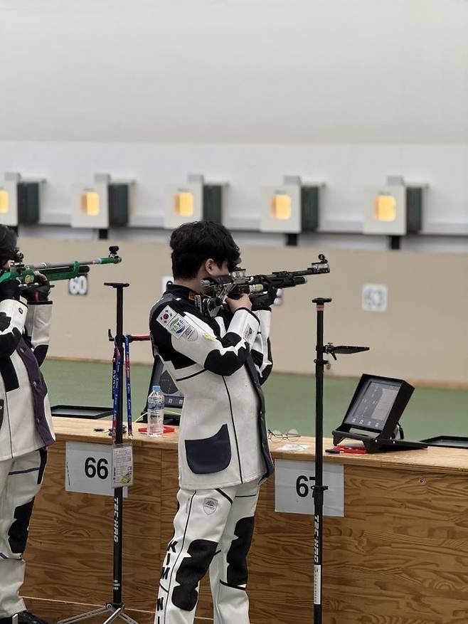 [서울=뉴시스] 10m 공기소총 한국 신기록을 보유한 김우림 선수 (사진=김우림 선수 제공) 2025.11.07. photo@newsis.com *재판매 및 DB 금지