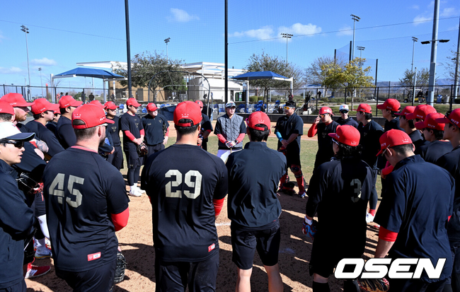 2025 KIA 어바인 스프링캠프./OSEN DB