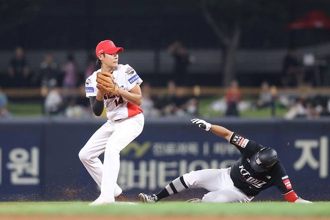 ▲ 김규성은 올해 프로 데뷔 후 가장 많은 경기에 나가며 한걸음씩 앞으로 나가기 시작했다 ⓒKIA타이거즈