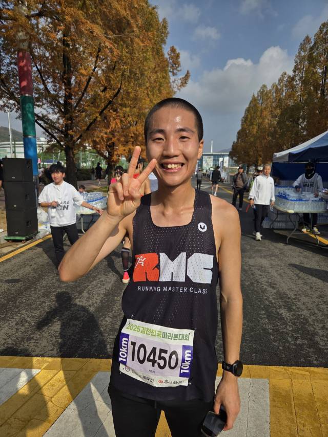 10km 남자부 우승 박민혁씨