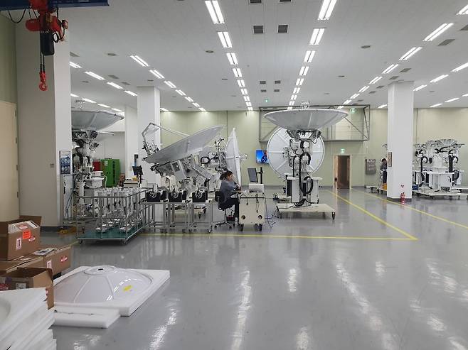 1공장 조립 생산 라인. 평택=윤현주 기자