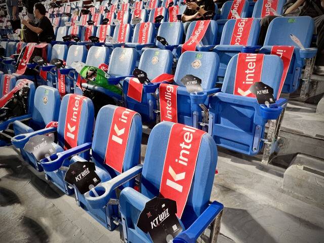 한국 야구 알리기에 나선 KT 위즈./KT 위즈