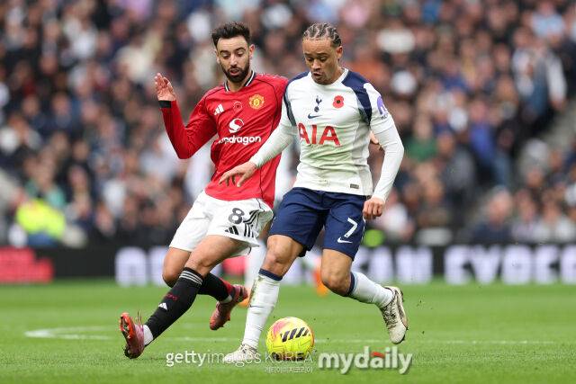 토트넘과 맨체스터 유나이티드 경기장면/게티이미지코리아