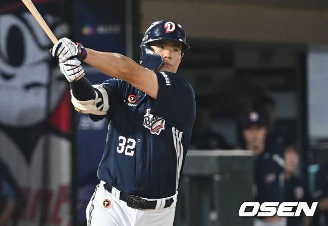 [OSEN=부산, 이석우 기자]  두산 베어스 김재환 289 2025.07.09 / foto0307@osen.co.kr