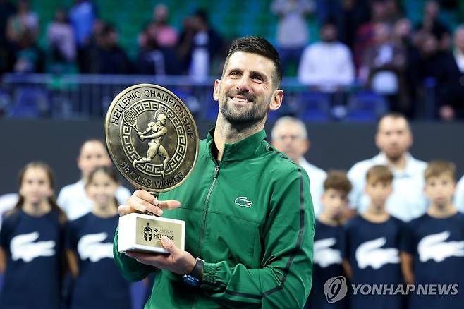 우승 조코비치 [AP=연합뉴스]