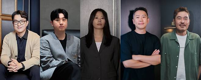 신인감독상 후보 김민하(아메바 소녀들과 학교괴담: 개교기념일), 김수진(노이즈), 김혜영(괜찮아 괜찮아 괜찮아!), 박준호(3670), 장병기(여름이 지나가면)(가나다 순) 사진 제공=㈜스튜디오 산타클로스엔터테인먼트, ㈜바이포엠스튜디오, 엣나인필름