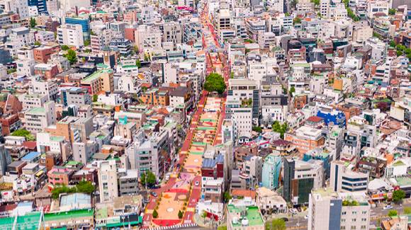 마포구 레드로드 전경. [사진=마포구]