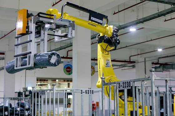 물류용 로봇. [사진 한세실업]