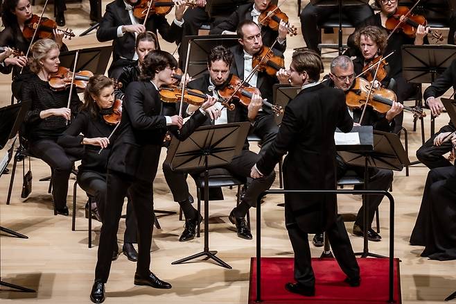 지난 9월 부산 부산콘서트홀에서 열린 로열 콘세르트헤바우 오케스트라(RCO) 공연. / 사진출처. 클래식부산.