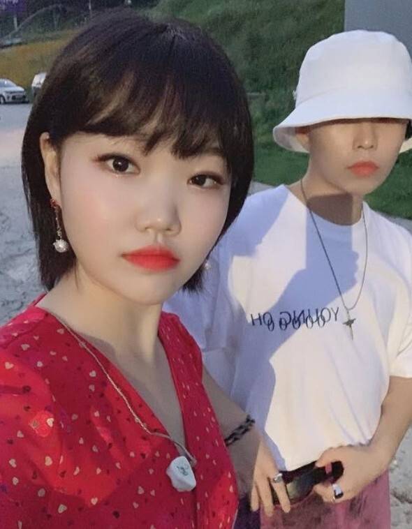 이수현과 이찬혁. 이수현 인스타그램 캡처