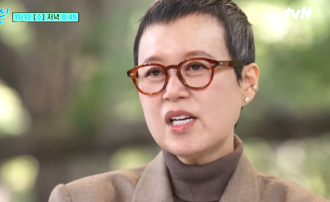 개그우먼 박미선이 유방암 투병 후 근황을 전했다.&nbsp;유튜브 채널&nbsp;‘유퀴즈 온 더 튜브’ 캡처