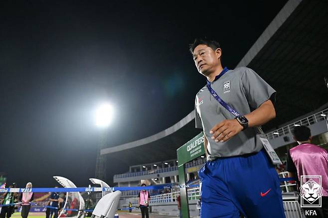 이민성 한국 남자 U-22 대표팀 감독. /사진=대한축구협회 제공