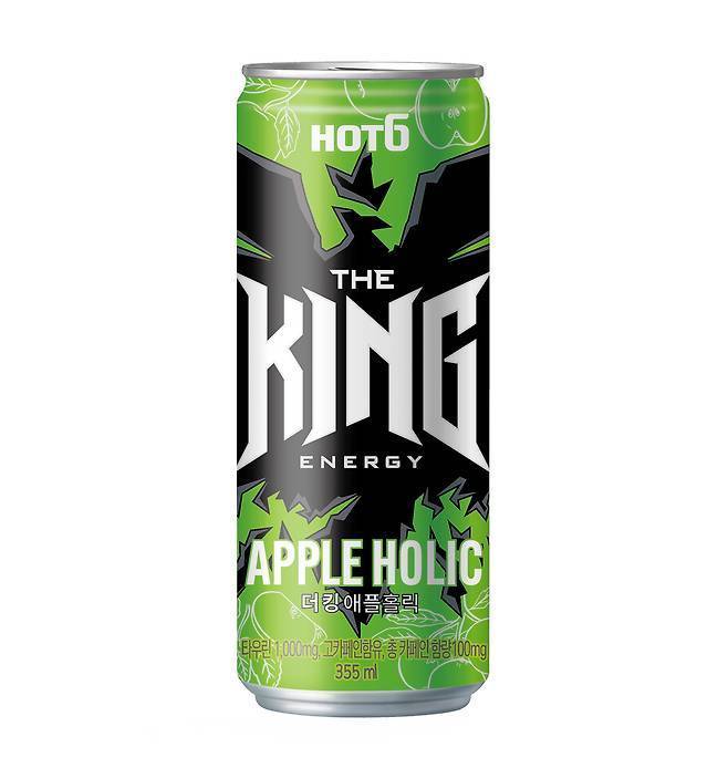 핫식스 더킹 애플홀릭.(롯데칠성음료 제공)