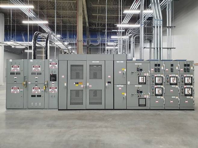 LS일렉트릭의 북미 수출용 수배전반. /LS일렉트릭 제공.