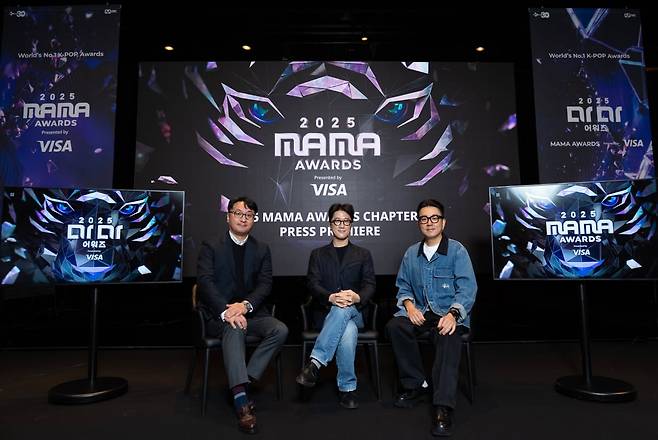 박찬욱 사업부장, 마두식 PD, 이영주 PD /사진=CJ ENM 제공