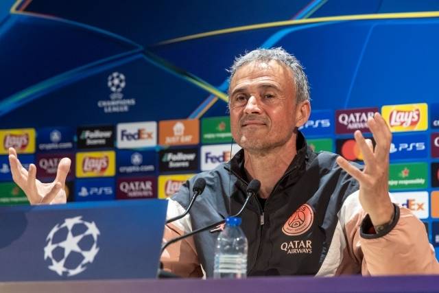 루이스 엔리케 파리 생제르맹 감독. 사진=EPA=연합뉴스 제공